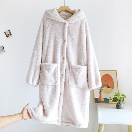 Cathalem Women Nightgown Winter Coral Fleece Thickened Thermal Pajamas Large American Made Pajamas Pajamas White Medium
Cathalem Women Nightgown Winter Coral Fleece Thickened Thermal Pajamas Large American Made Pajamas Pajamas White Medium