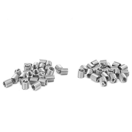 50Pcs Wire Thread Insert US Units Screw Bushing Inserts Threaded Hole Repair Tool 1/4in202D
50Pcs Wire Thread Insert US Units Screw Bushing Inserts Threaded Hole Repair Tool 1/4in202D