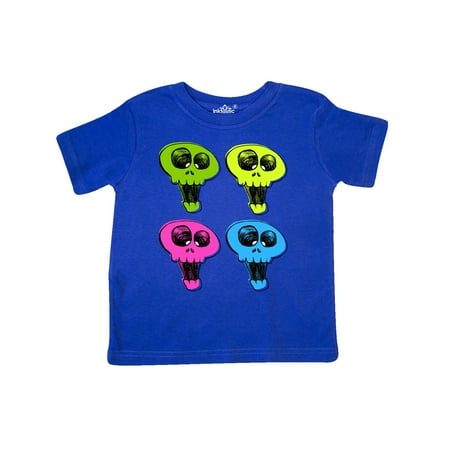 Inktastic Bright and happy skulls Gift Toddler Boy or Toddler Girl T-Shirt