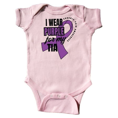 Inktastic Chronic Pain I Wear Purple For My Tia Gift Baby Boy or Baby Girl Bodysuit
Inktastic Chronic Pain I Wear Purple For My Tia Gift Baby Boy or Baby Girl Bodysuit