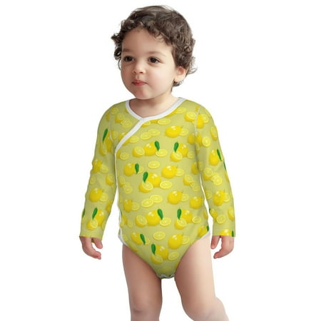 Fotbe Bright Lemons Pattern Unisex-baby Long-sleeve Bodysuit Long Sleeve Bodysuits One-piece 100% Organic Cotton for Infant Baby Boys Unisex-3 Months
Fotbe Bright Lemons Pattern Unisex-baby Long-sleeve Bodysuit Long Sleeve Bodysuits One-piece 100% Organic Cotton for Infant Baby Boys Unisex-3 Months