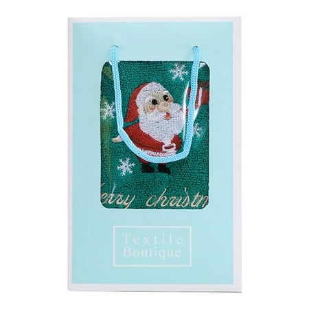 JHDONG Christmas Towel Christmas Towel with Gift Box Embroidery Bright Color Santa Claus Christmas Tree Pattern Washing Towel Daily Use
JHDONG Christmas Towel Christmas Towel with Gift Box Embroidery Bright Color Santa Claus Christmas Tree Pattern Washing Towel Daily Use