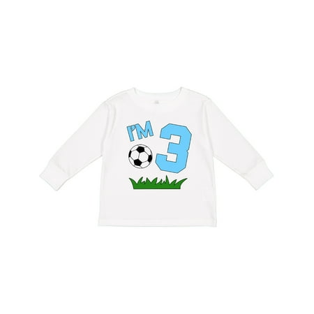Inktastic I m Three! Third Birthday Soccer Gift Toddler Boy or Toddler Girl Long Sleeve T-Shirt
Inktastic I m Three! Third Birthday Soccer Gift Toddler Boy or Toddler Girl Long Sleeve T-Shirt