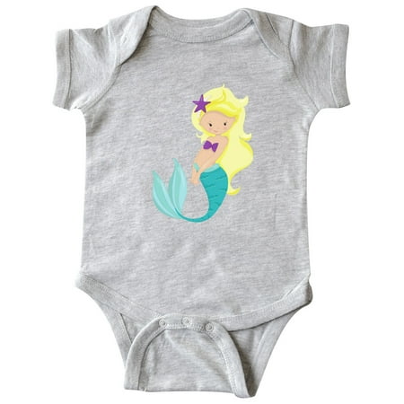 Inktastic Cute Little Mermaid Blonde Hair Purple Sea Star Gift Baby Girl Bodysuit
Inktastic Cute Little Mermaid Blonde Hair Purple Sea Star Gift Baby Girl Bodysuit