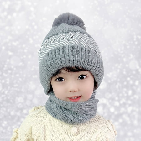 ZMHEGW Hats Winter Knitted Hood Scarf Coif Winter Kid Knit Warm S Caps
ZMHEGW Hats Winter Knitted Hood Scarf Coif Winter Kid Knit Warm S Caps