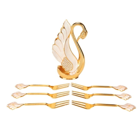 Coffee Fork Spoon Innovative Alloy Material Gold Smoother Edges Multi Purpose Decorative Useful Coffee Dinnerware Set For Parties Golden White Fork
Coffee Fork Spoon Innovative Alloy Material Gold Smoother Edges Multi Purpose Decorative Useful Coffee Dinnerware Set For Parties Golden White Fork