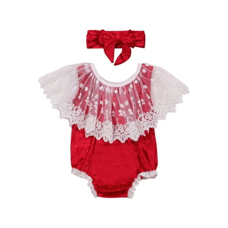 Children s Two Piece Set Baby s Lace Floral Collar Sleeveless Romper Hair Band Playsuit for Infants
Children s Two Piece Set Baby s Lace Floral Collar Sleeveless Romper Hair Band Playsuit for Infants