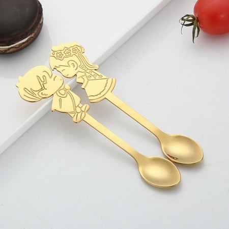 Rewenti Colorful Spoon Couples Spoons Flatware Coffee Drinking Tools Kitchen Gadget
Rewenti Colorful Spoon Couples Spoons Flatware Coffee Drinking Tools Kitchen Gadget