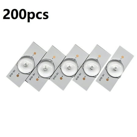 3V Light strip Accessories SMD Lamp Beads TV Repair Optical Lens LED lamp beads