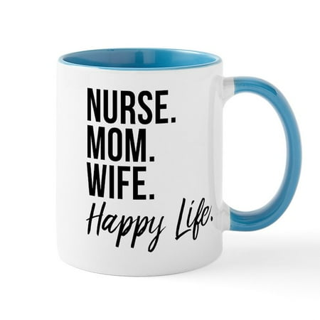 CafePress - Nurse Mom Wife Happy Life - 11 oz Ceramic Mug - Novelty Coffee Tea Cup
CafePress - Nurse Mom Wife Happy Life - 11 oz Ceramic Mug - Novelty Coffee Tea Cup