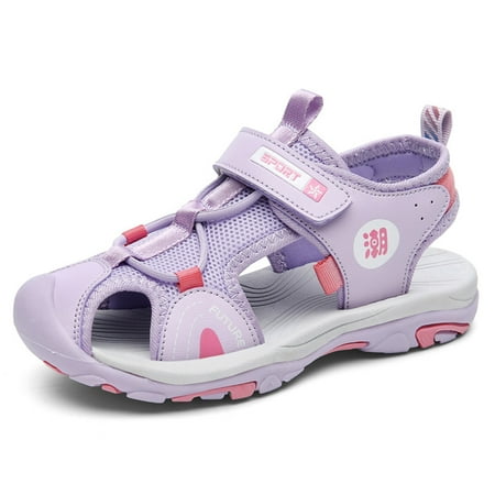 Boys Sandals Closed Toe Toddler Sport Sandals Little Kid Summer Shoes for Big Kid Walking Hiking Outdoor Purple
Boys Sandals Closed Toe Toddler Sport Sandals Little Kid Summer Shoes for Big Kid Walking Hiking Outdoor Purple