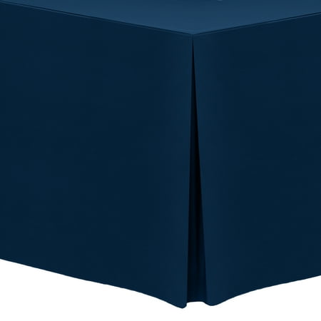 Ultimate Textile (10 Pack) 4 ft. Fitted Polyester Tablecloth - for 18 x 48-Inch Classroom and Folding Rectangle Tables Navy Blue
Ultimate Textile (10 Pack) 4 ft. Fitted Polyester Tablecloth - for 18 x 48-Inch Classroom and Folding Rectangle Tables Navy Blue