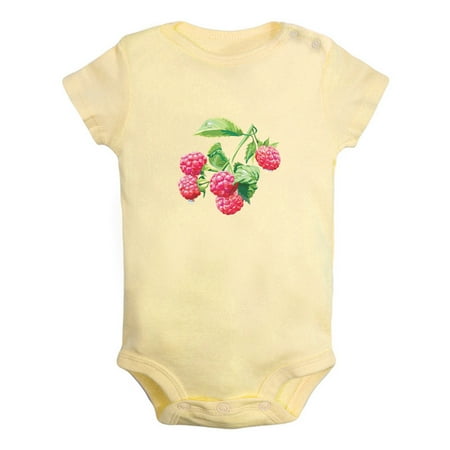 Fruit Raspberry Image Print Rompers For Babies Newborn Baby Unisex Bodysuits Infant Jumpsuits Toddler 0-24 Months Kids One-Piece Oufits (Yellow 6-12 Months)
Fruit Raspberry Image Print Rompers For Babies Newborn Baby Unisex Bodysuits Infant Jumpsuits Toddler 0-24 Months Kids One-Piece Oufits (Yellow 6-12 Months)