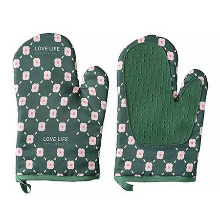 Hloma 1/2 Pcs Kitchen Oven Mittens Rough Palm Non-Slip Heat Resistant Protective Lightweight Anti-scalding Great Friction Cartoon Print Baking Mittens for Home
Hloma 1/2 Pcs Kitchen Oven Mittens Rough Palm Non-Slip Heat Resistant Protective Lightweight Anti-scalding Great Friction Cartoon Print Baking Mittens for Home