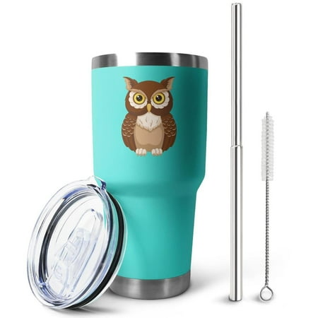 Owl123 Stainless Steel Tumbler 30 Oz Coffee Travel Cup Vacuum Insulated & Double Wall with Leakproof Sliding Lid | Great for Hot Drinks and Cold Beverages
Owl123 Stainless Steel Tumbler 30 Oz Coffee Travel Cup Vacuum Insulated & Double Wall with Leakproof Sliding Lid | Great for Hot Drinks and Cold Beverages