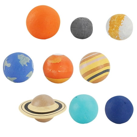 9PCS Simulated Universe Galaxy Nine Planets Models Children Cognition Models