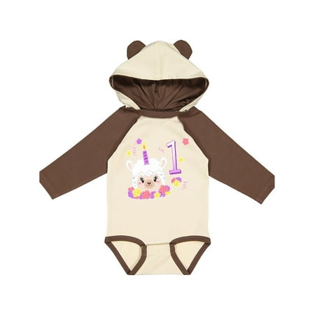 Inktastic First birthday- cute llama cake Gift Baby Boy or Baby Girl Long Sleeve Bodysuit
Inktastic First birthday- cute llama cake Gift Baby Boy or Baby Girl Long Sleeve Bodysuit
