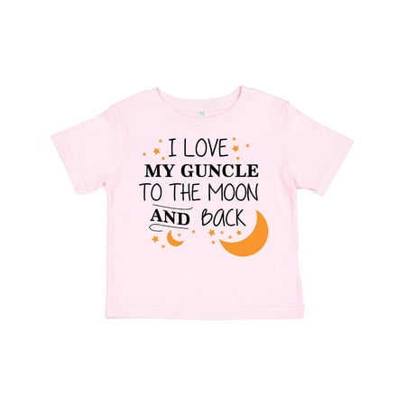 Inktastic I Love My Guncle to the Moon and Back Gift Toddler Boy or Toddler Girl T-Shirt
Inktastic I Love My Guncle to the Moon and Back Gift Toddler Boy or Toddler Girl T-Shirt