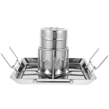 1pc Multifunctional Stainless Steel Barbecue Chicken Rack Chicken Plate (Silver)
1pc Multifunctional Stainless Steel Barbecue Chicken Rack Chicken Plate (Silver)