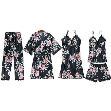 Kadahis Plus Size Lingerie For Women Fashion Satin Silk Pajamas Women Lace Nightdress Lingerie Robes Underwear Sleepwear Sexy
Kadahis Plus Size Lingerie For Women Fashion Satin Silk Pajamas Women Lace Nightdress Lingerie Robes Underwear Sleepwear Sexy