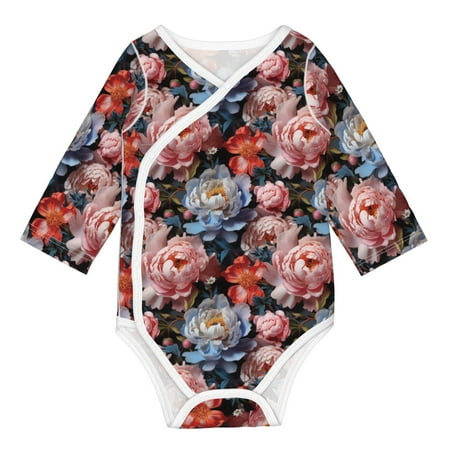 Coaee Rose Flowers for Soft Cotton Baby Long-Sleeve Bodysuit Girls Boys Bodysuit Romper
Coaee Rose Flowers for Soft Cotton Baby Long-Sleeve Bodysuit Girls Boys Bodysuit Romper