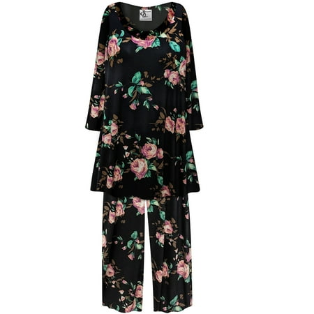 Plus Size Women’s Long Sleeve Sleepwear with Long Pants Soft Loungewear Rosalinda Floral Print Pajama Set Medium
Plus Size Women’s Long Sleeve Sleepwear with Long Pants Soft Loungewear Rosalinda Floral Print Pajama Set Medium
