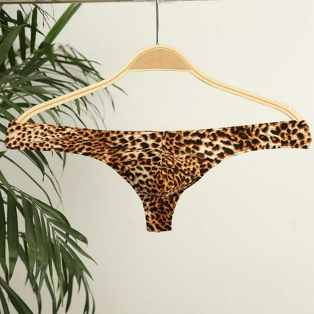 Men s T-Back Thongs G-Strings Male Leopard Print Low Rise Man Comfortable Underwear Fashion
Men s T-Back Thongs G-Strings Male Leopard Print Low Rise Man Comfortable Underwear Fashion