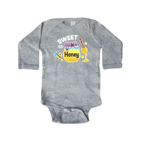 Inktastic Sweet as Honey with Honey Jar and Bee Gift Baby Girl Long Sleeve Bodysuit
Inktastic Sweet as Honey with Honey Jar and Bee Gift Baby Girl Long Sleeve Bodysuit