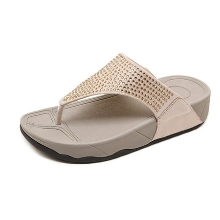 DAFENGEA Sandals Women Dressy Fashion Flip Flops with Arch Support Comfortabl Clip Toe Walking Wedge Sandal Massage Function Outdoor Beach Summer Platform Thong Shoes 
DAFENGEA Sandals Women Dressy Fashion Flip Flops with Arch Support Comfortabl Clip Toe Walking Wedge Sandal Massage Function Outdoor Beach Summer Platform Thong Shoes