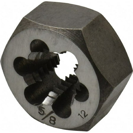 Value Collection 5/8-12 UNS Thread 1-1/4 Hex Right Hand Thread Hex Rethreading Die Carbon Steel 5/8 Thick
Value Collection 5/8-12 UNS Thread 1-1/4 Hex Right Hand Thread Hex Rethreading Die Carbon Steel 5/8 Thick