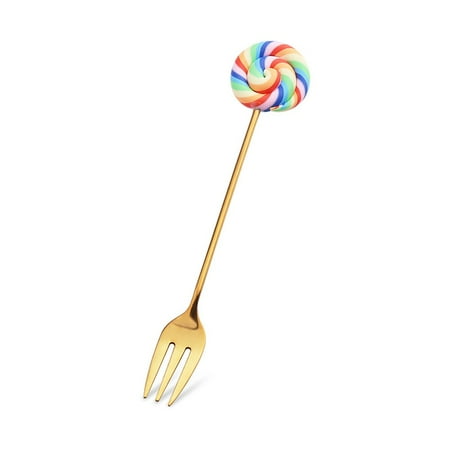 VEAREAR Spoon Fork Lollipop Pattern Stainless Steel Coffee Tea Cake Fruit Spoon Fork Tableware
VEAREAR Spoon Fork Lollipop Pattern Stainless Steel Coffee Tea Cake Fruit Spoon Fork Tableware