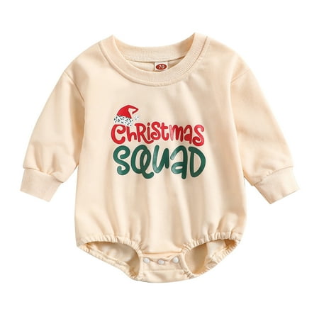 Rovga Baby Girl Bodysuits Christmas Long Sleeve Letter Prints Romper Sweatshirt Bodysuits
Rovga Baby Girl Bodysuits Christmas Long Sleeve Letter Prints Romper Sweatshirt Bodysuits