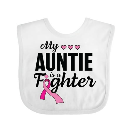 Inktastic Breast Cancer Awareness My Auntie is a Fighter Gift Baby Boy or Baby Girl Bib
Inktastic Breast Cancer Awareness My Auntie is a Fighter Gift Baby Boy or Baby Girl Bib