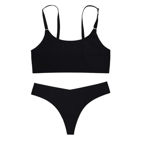 CAICJ98 Lingerie for Women Women s Comfortable and Thin Underwear without Steel Rings Paired with G Shaped Underwear Set Men (Black L)
CAICJ98 Lingerie for Women Women s Comfortable and Thin Underwear without Steel Rings Paired with G Shaped Underwear Set Men (Black L)