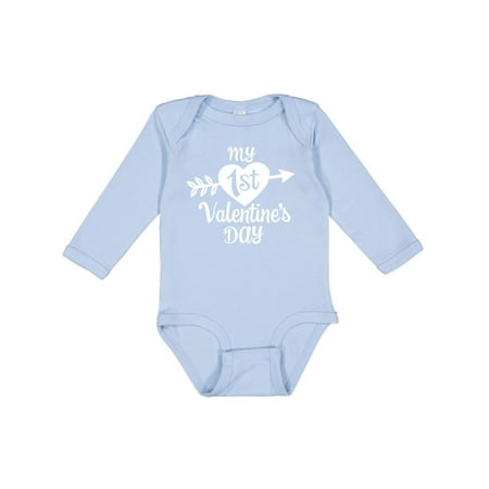 Inktastic My First Valentine s Day with White Heart and Arrow Gift Baby Boy or Baby Girl Long Sleeve Bodysuit
Inktastic My First Valentine s Day with White Heart and Arrow Gift Baby Boy or Baby Girl Long Sleeve Bodysuit