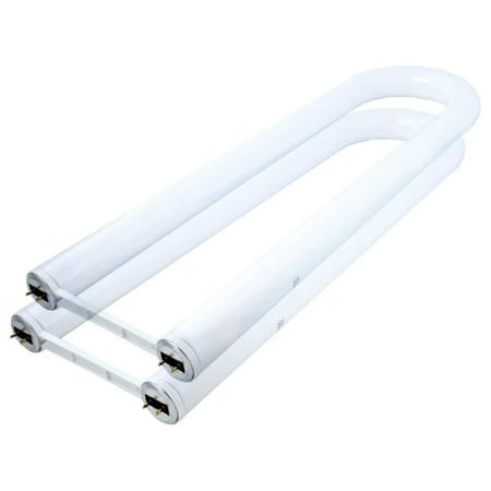 (2 Pack) FB40/CWX/6 40 Watt T12 U-Bend Fluorescent U Shaped UBend U-Bent 4100K Replaces F40CW/U/6/WM FB34/CW/6/SS FB40/CW/6 FB40/CW/6/SS FB40/CW/6/SS/ECO F40CW/U/6/EX Light Bulb Cool White 4100K
(2 Pack) FB40/CWX/6 40 Watt T12 U-Bend Fluorescent U Shaped UBend U-Bent 4100K Replaces F40CW/U/6/WM FB34/CW/6/SS FB40/CW/6 FB40/CW/6/SS FB40/CW/6/SS/ECO F40CW/U/6/EX Light Bulb Cool White 4100K
