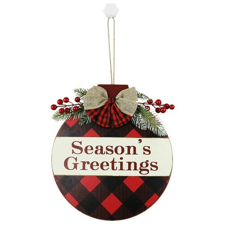 ADVEN Christmas Wooden Doorplate Letter Plaid Pendant With Berry Bowknot Decor Hanging Ornament for Home Wall Front Door
ADVEN Christmas Wooden Doorplate Letter Plaid Pendant With Berry Bowknot Decor Hanging Ornament for Home Wall Front Door