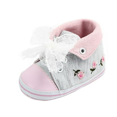 Wesracia Baby Shoes Newborn Baby Girls Toddler Flower Lace Canvas First Walkers Soft Sole Shoes
Wesracia Baby Shoes Newborn Baby Girls Toddler Flower Lace Canvas First Walkers Soft Sole Shoes