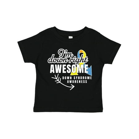 Inktastic Im Down Right Awesome Down Syndrome Awareness with Arrow Gift Toddler Boy or Toddler Girl T-Shirt
Inktastic Im Down Right Awesome Down Syndrome Awareness with Arrow Gift Toddler Boy or Toddler Girl T-Shirt