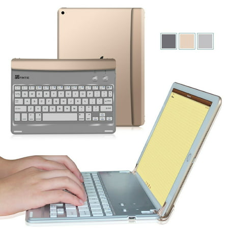 Fintie Apple iPad mini 1/2/3 Cover - Blade Z1 Slim Multi-Angle Wireless Bluetooth Keyboard Auto Wake/Sleep, Gold