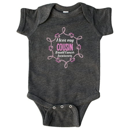 Inktastic I Love My Cousin- Breast Cancer Awareness Gift Baby Boy or Baby Girl Bodysuit
Inktastic I Love My Cousin- Breast Cancer Awareness Gift Baby Boy or Baby Girl Bodysuit