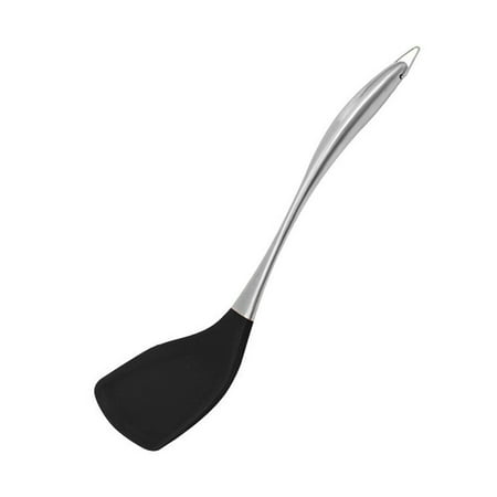High Temperature Stainless Steel Silicone Spatula Nonstick Cooking Spatula Shovel Dedicated Hollow Handle (Black)
High Temperature Stainless Steel Silicone Spatula Nonstick Cooking Spatula Shovel Dedicated Hollow Handle (Black)