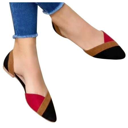 f21 Women Casual Color Matching Slip-On Flat Pointed Toe Sandals Single Shoes Flat Sandals Dress Shoes Size 8.5 Brown
f21 Women Casual Color Matching Slip-On Flat Pointed Toe Sandals Single Shoes Flat Sandals Dress Shoes Size 8.5 Brown