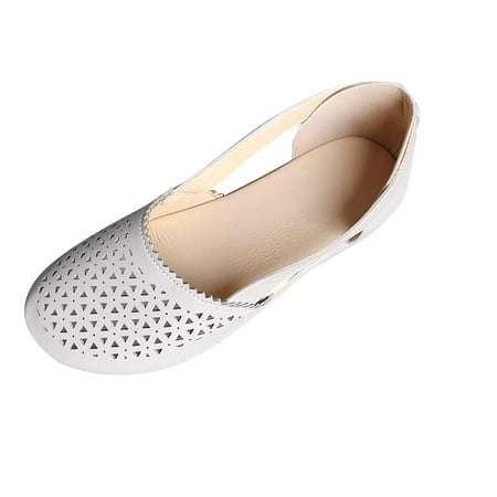 Jsezml Womens Ballet Flat Slip On Comfort Soft Walking Shoes Casual Summer Breathable Hollow Out Closed Round Toe Sandals
Jsezml Womens Ballet Flat Slip On Comfort Soft Walking Shoes Casual Summer Breathable Hollow Out Closed Round Toe Sandals