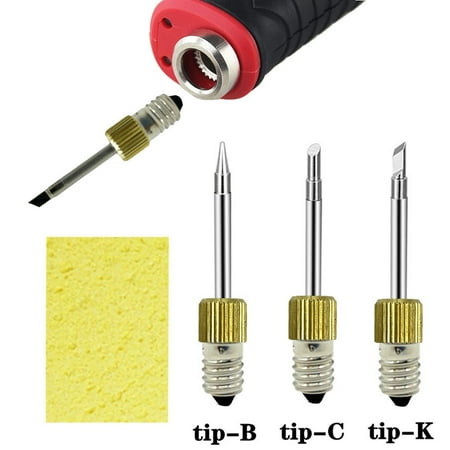 BCLONG E10 Interface Soldering Iron Tips Welding Tips USB Soldering Tip Set B C K Type
BCLONG E10 Interface Soldering Iron Tips Welding Tips USB Soldering Tip Set B C K Type