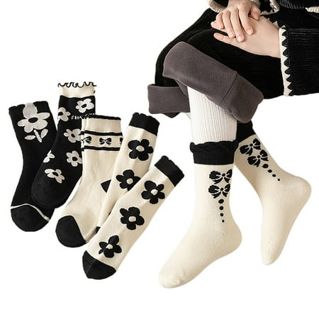 Yinguo Socks New Pattern Warm Socks Cute Plush Ear Christmas Print Socks Super Soft Socks Kids High Socks
Yinguo Socks New Pattern Warm Socks Cute Plush Ear Christmas Print Socks Super Soft Socks Kids High Socks