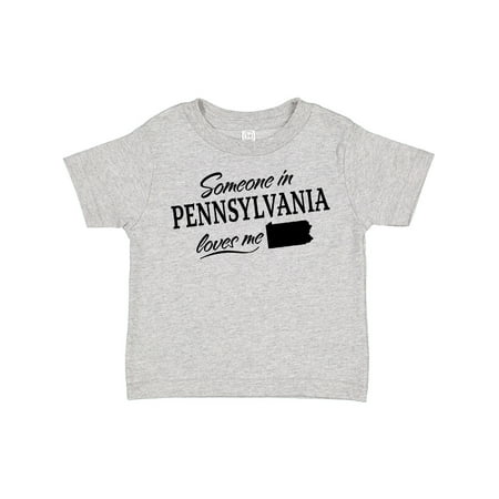 Inktastic Someone in Pennsylvania Loves Me Gift Toddler Boy or Toddler Girl T-Shirt
Inktastic Someone in Pennsylvania Loves Me Gift Toddler Boy or Toddler Girl T-Shirt