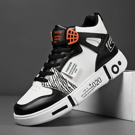 Boys Casual Fashion Waterproof High Top Sneakers
Boys Casual Fashion Waterproof High Top Sneakers