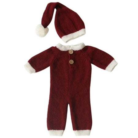 Stamzod Baby Christmas Clothes Outfit Newborn Infant Baby Boys Girls Knitting Jumpsuit Hat Cap Outfits Photography Props Xmas Outfit 0-6Months On Clearance
Stamzod Baby Christmas Clothes Outfit Newborn Infant Baby Boys Girls Knitting Jumpsuit Hat Cap Outfits Photography Props Xmas Outfit 0-6Months On Clearance