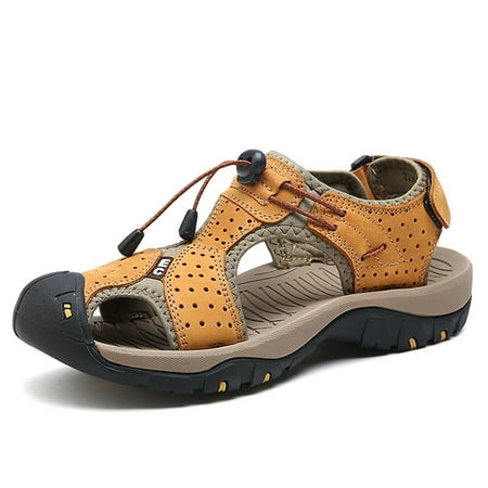 Men s Outdoor Hiking Sandals Lightweight Trail Walking Sandals Closed Toe Athletic Sport Sandals Summer Shoes
Men s Outdoor Hiking Sandals Lightweight Trail Walking Sandals Closed Toe Athletic Sport Sandals Summer Shoes